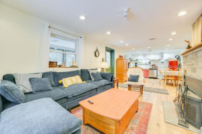 Walk to Beach and Mullett Lake Cottage with Yard!